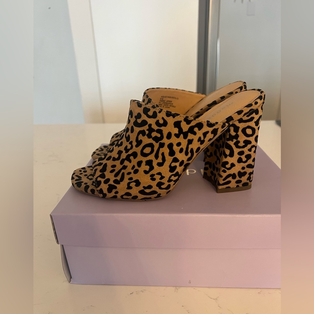 Madden Girl - Agust Mules Leopard